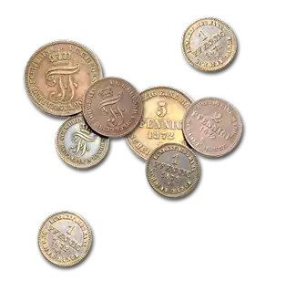 Alte Geldmünzen